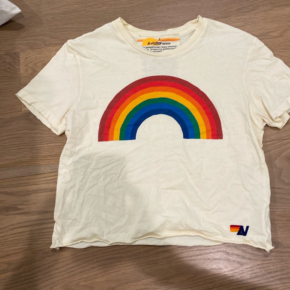 Aviator nation boyfriend tee